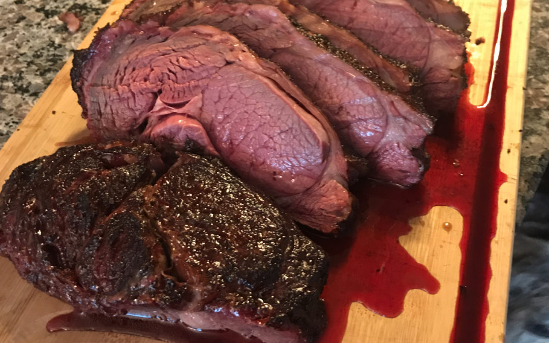 Smoked Reverse-Sear Prime Rib