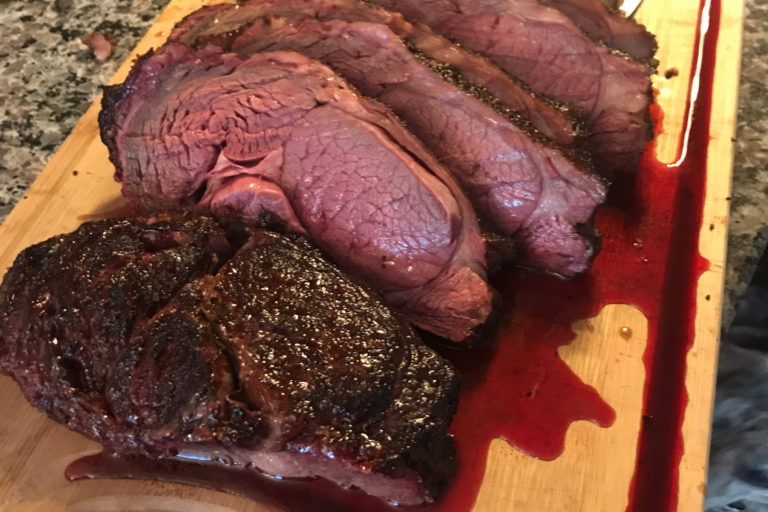 Smoked prime rib recipe